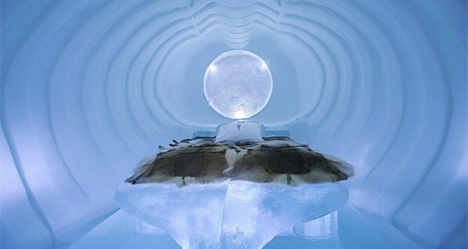 מלון קרח Icehotel